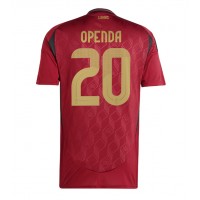 Belgien Lois Openda #20 Heimtrikot EM 2024 Kurzarm